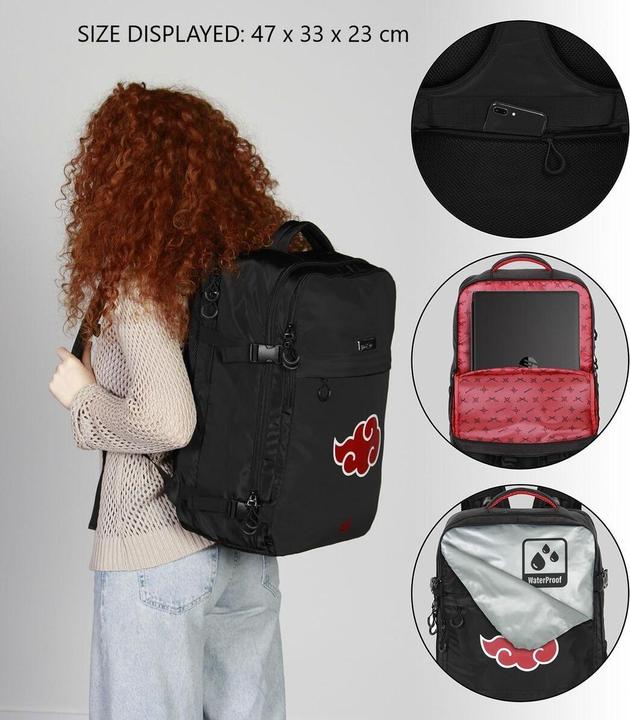 Produktbild Karactermania Large Mercury Travel Backpack 47x23x33cm Clouds (35 l)