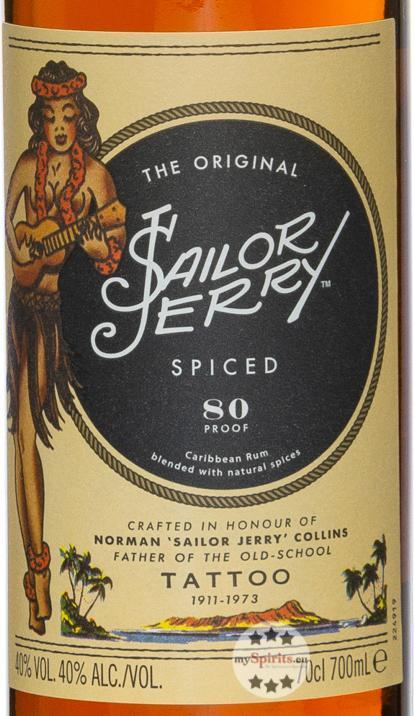 Produktbild William Grant & Sons Sailor Jerry Spiced (1 x 70 cl)
