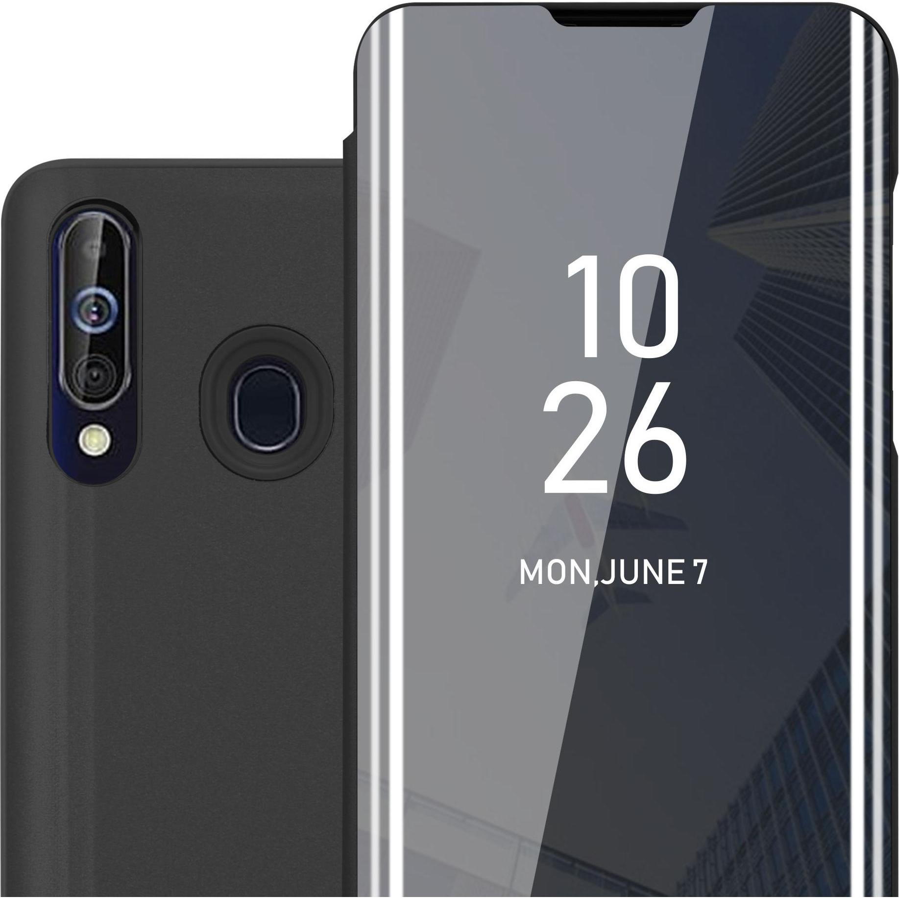 Thumbnail - Cadorabo Book Smart View Spiegel Cover (Samsung Galaxy A60, Samsung Galaxy M40), Smartphone Hülle, Schwarz
