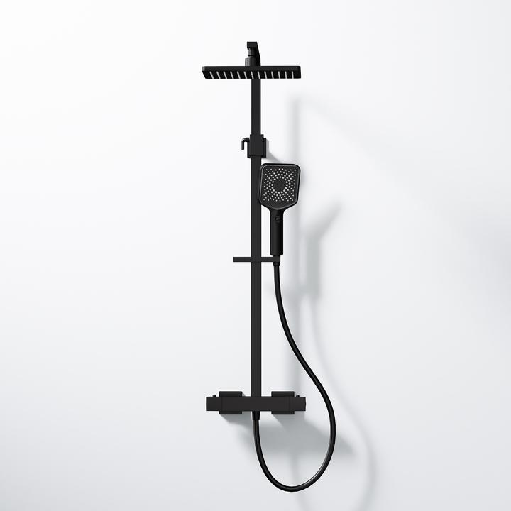 Actual product image Steinberg Seriess 342 shower set, complete set incl. thermostat, rain shower and hand shower