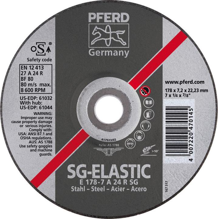 Produktbild Pferd Schruppscheibe 254 SG STEEL (24)