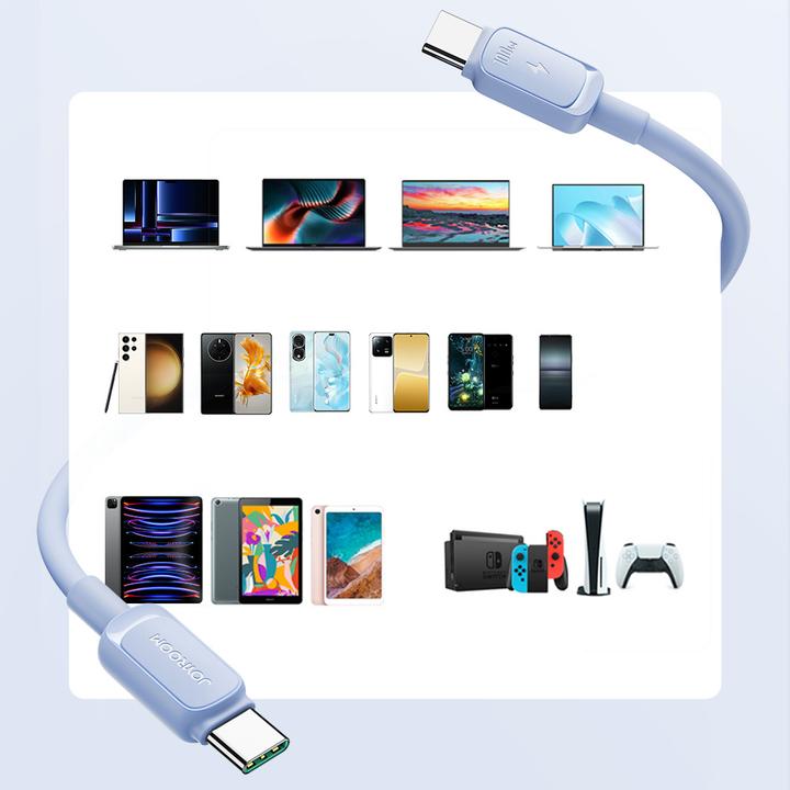 Produktbild Joyroom USB Typ C – USB Typ C (1.20 m, USB 2.0, 100 W)