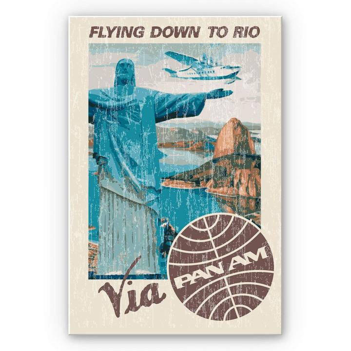 Actual product image Rio - Cristo Redentor at the Sugar Mountain (30 x 45 cm)
