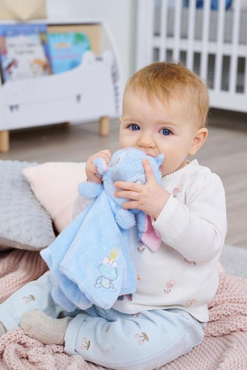 Actual product image Simba Disney Stitch Kopf m. Schmusetuch