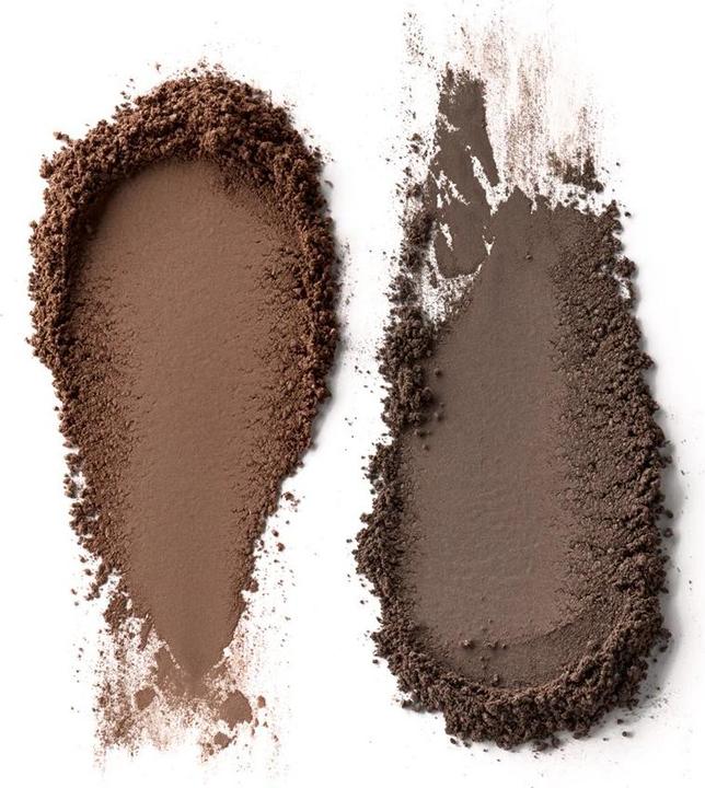 Actual product image essence brow powder duo set (02 Medium)
