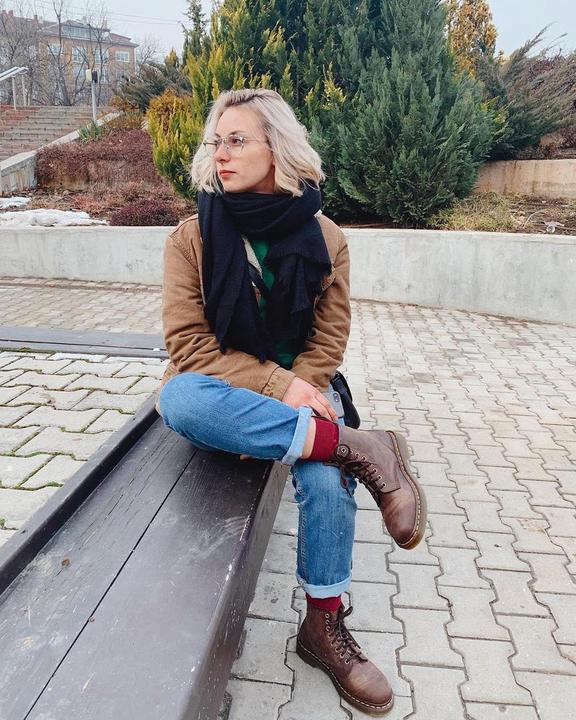 Actual product image Dr. Martens 1460 Crazy Horse (43)