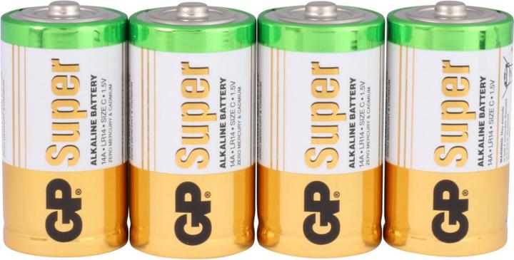 Produktbild GP Batteries Batterie CR123A Lithium 4 Stück (4 Stk., CR123A, 1400 mAh)