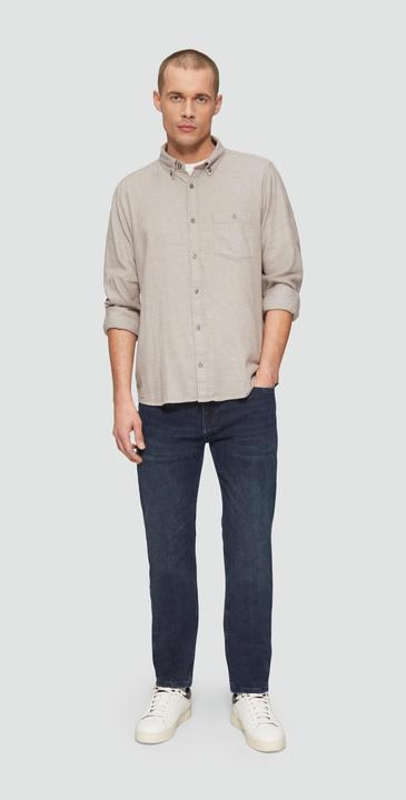 Produktbild S.Oliver Hemd Regular Fit: Strukturiertes Hemd mit Button-Down-Kragen (XXL)