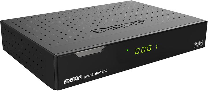 Actual product image Edision Piccollo S2+T2C (6 GB, DVB-S2, DVB-T2, DVB-C, CI Shaft)