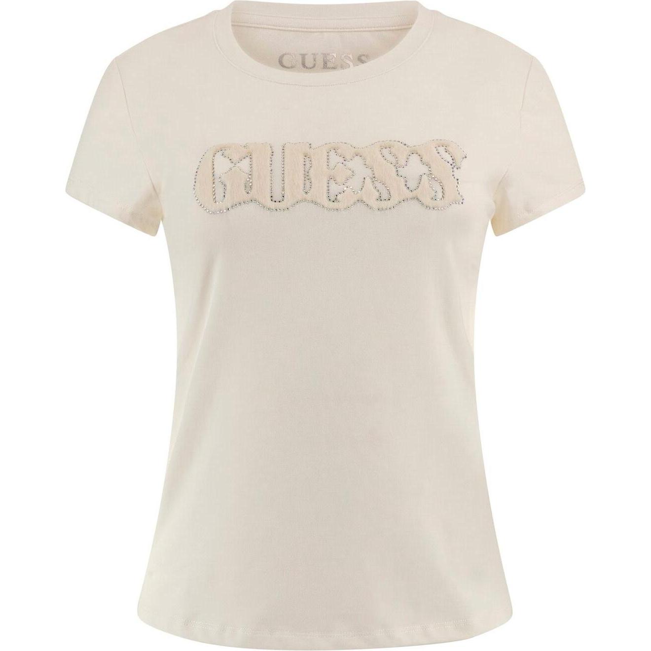 Guess, Damen, Shirt, R5, Weiss, (S)