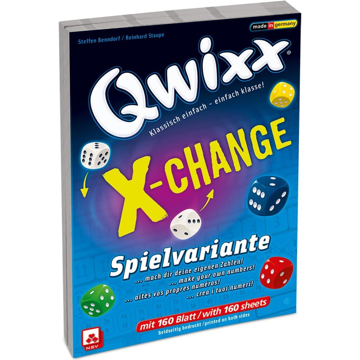 NSV Qwixx X-Change - Zusatzblöcke (Deutsch)