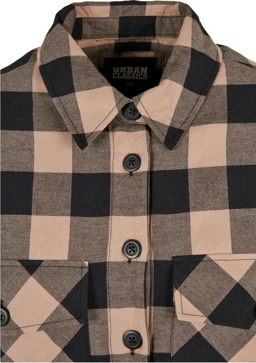 Produktbild Urban Classics Ladies Flanell Padded Overshirt (M)
