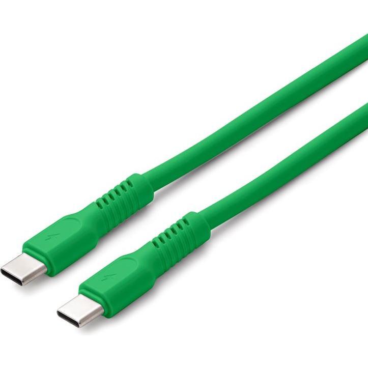 Thumbnail - Forever COLORUM Kabel USB-C - USB-C 1,8m 3A CK60-CC-04 xGreen (1.80 m, USB 3.0), USB Kabel