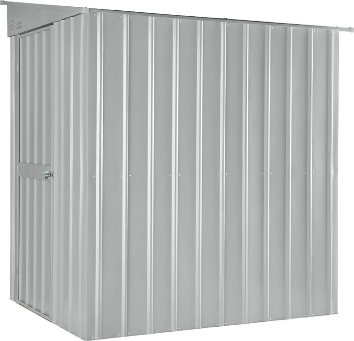 Produktbild Globel Gerätehaus 6x5 LeanTo 171x144 cm silber