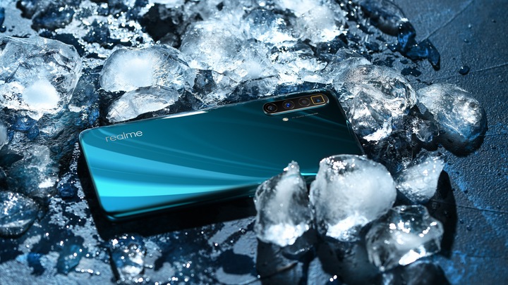 Actual product image realme X3 SuperZoom (256 GB, Glacier Blue, 6.57", Dual SIM, 64 Mpx, 4G)