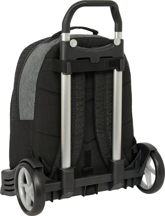 Produktbild Safta School Rucksack with Wheels BlackFit8 Old school Black Grey 32 x 42 x 15 cm