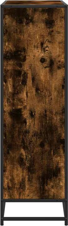 Produktbild vidaXL Bücherregal Regal Standregal Büroregal Aufbewahrungsregal Räuchereiche