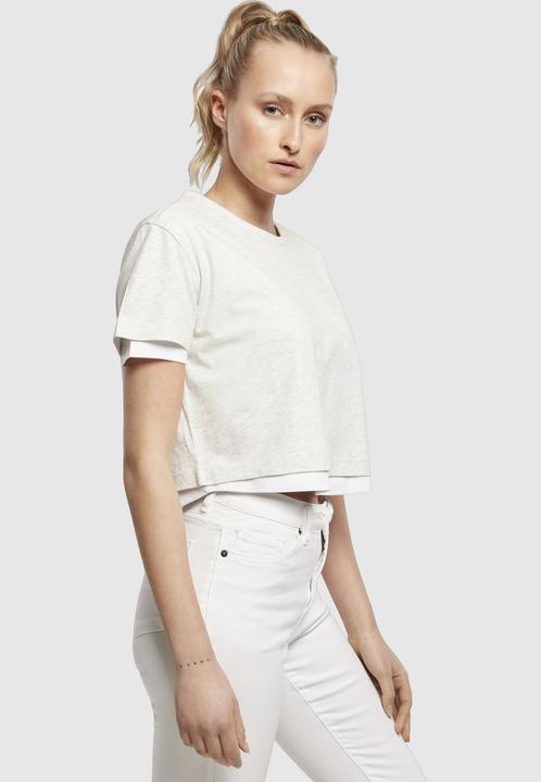 Produktbild Urban Classics Ladies Full Double Layered Tee (M)