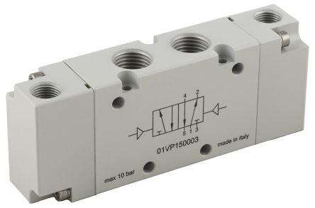 Actual product image Rs Pro PNEUMATIC VALVE - Single action 5/2 - 1/