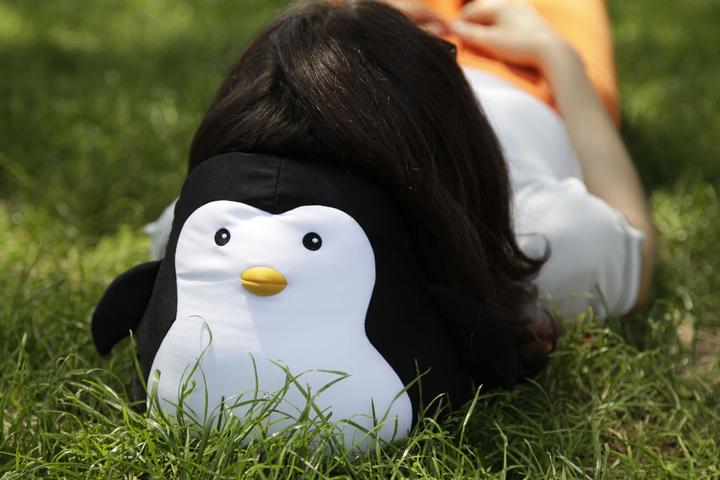 Produktbild Kikkerland Zip Flip Penguin (Kopf- & Nackenkissen)