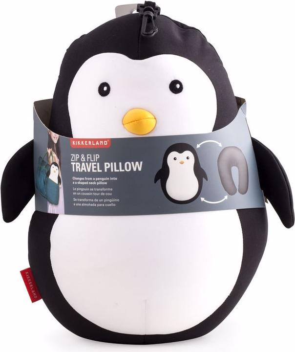 Produktbild Kikkerland Zip Flip Penguin (Kopf- & Nackenkissen)
