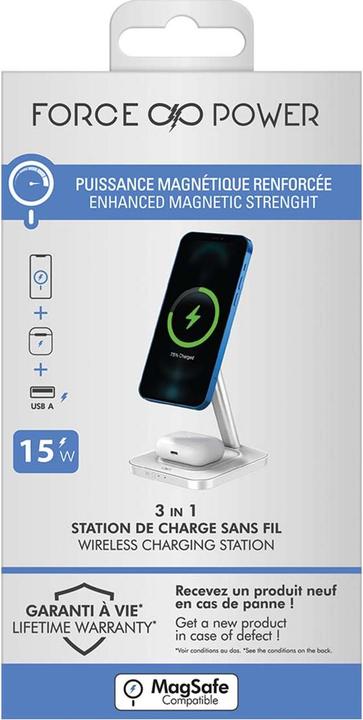 Immagine prodotto Force Power Caricabatterie a induzione da 15W (15 W)