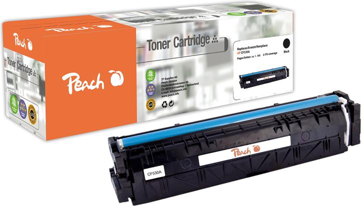 Produktbild Peach Tonermodul schwarz ersetzt HP No. 205A BK