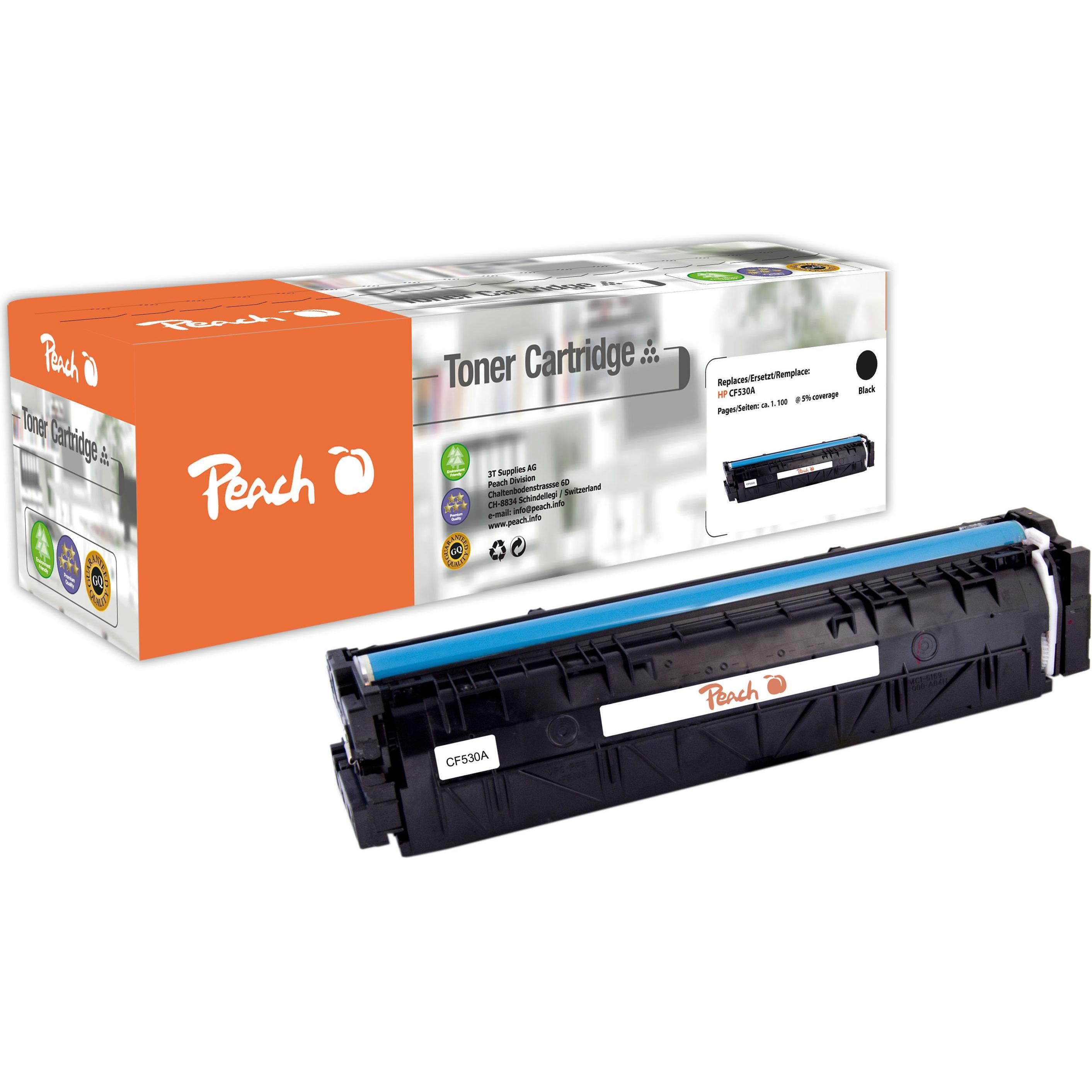 Peach, Toner, Tonermodul schwarz ersetzt HP No. 205A BK