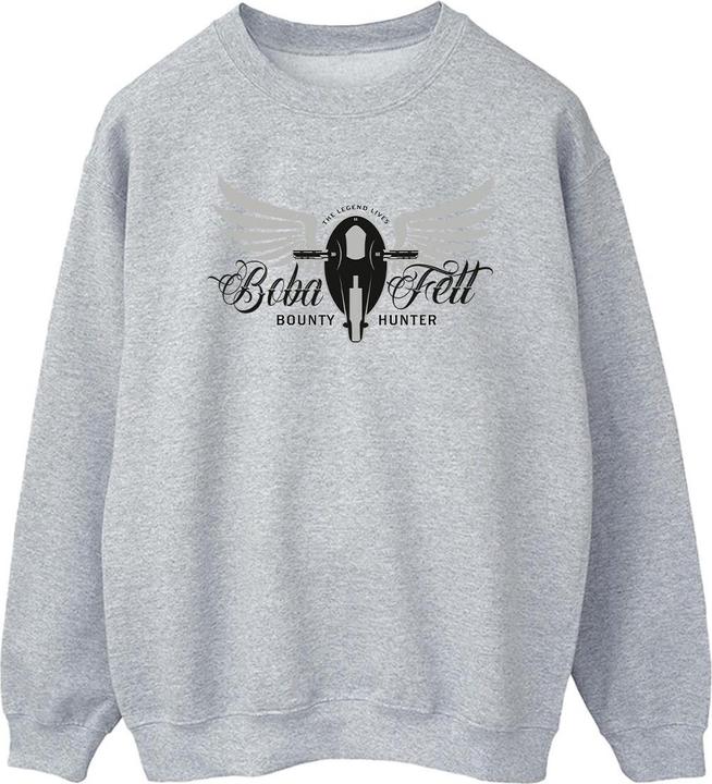 Produktbild Star Wars The Book Of Boba Fett Legend Lives Ship Crest Sweatshirt (M)