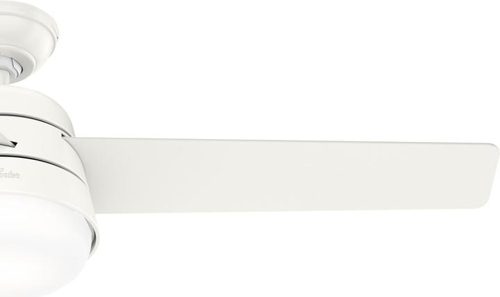 Actual product image Hunter Fans Deckenventilator Finley L Weiss mit Licht & Fernbedienung (43 dB)