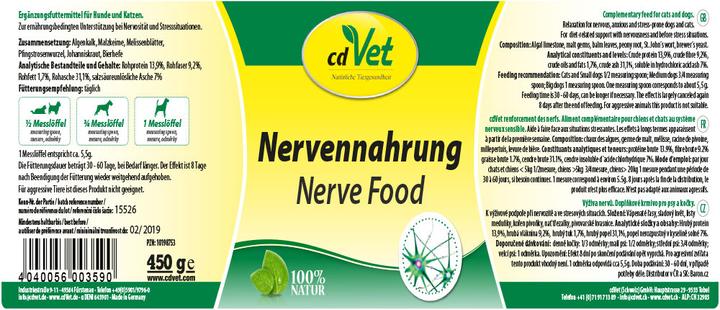 Produktbild cdVet Nervennahrung (Senior, Adult, 1 Stk., 450 g)