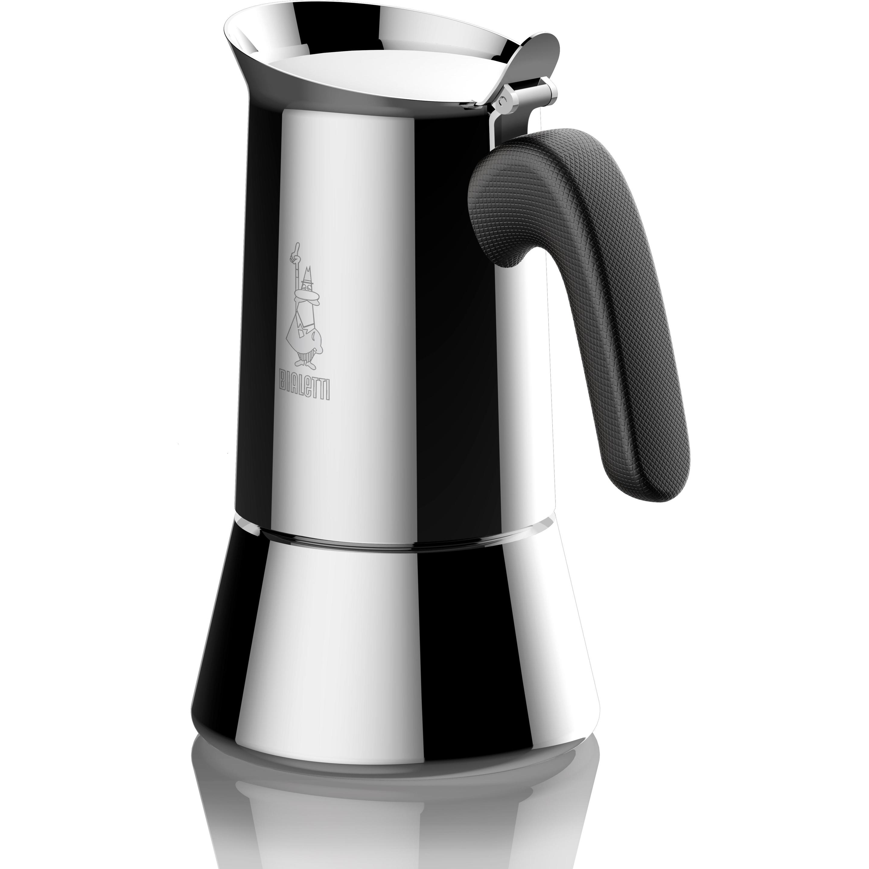 Bialetti Argento Venere 4 Tazze, Caffettiera Moka,
