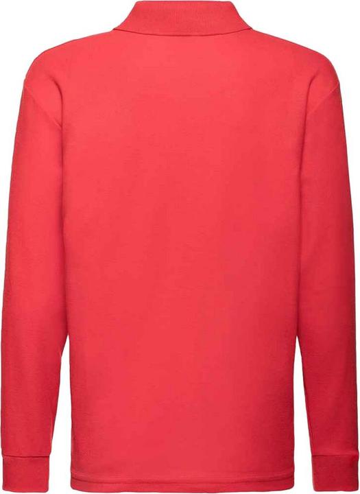 Produktbild Fruit of the Loom Langarm Pique Polo Shirt (164)