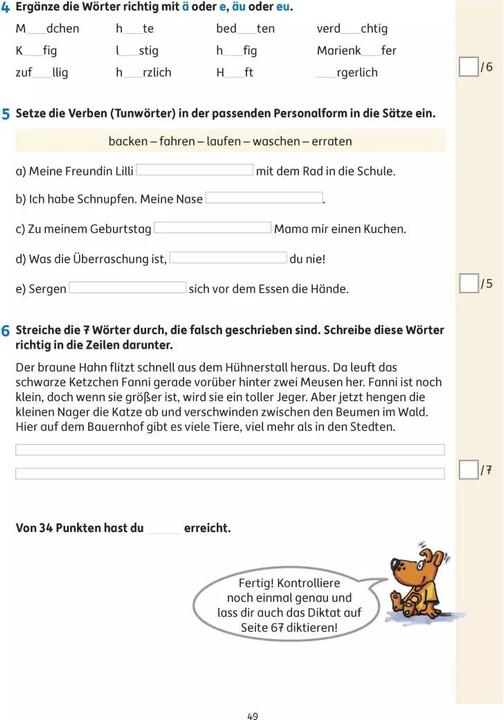 Produktbild Tests in Deutsch - Lernzielkontrollen 3. Klasse (Deutsch, Ines Bülow, Mascha Greune, 2023)