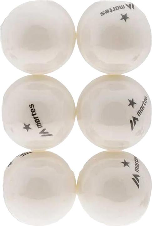 Image du produit Mares - Balles de ping-pong (6 pcs)