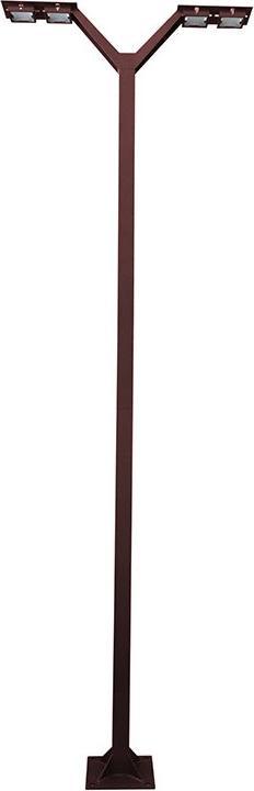 Produktbild Les Jardins Solar-Strassenleuchte aus Corten-Aluminium Envergure TINK561 (300 lm, IP55)