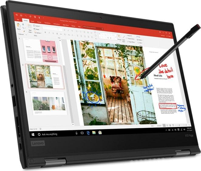 Image du produit Lenovo ThinkPad X13 Yoga (13.30", Intel Core i5-10210U, 8 Go, 256 Go, DE)