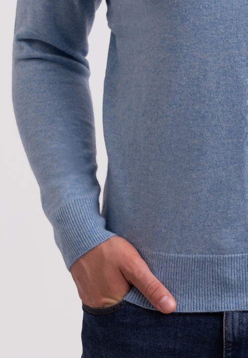 Actual product image Cash-Mere Recycelter Kaschmir V-Ausschnitt Pullover (S)