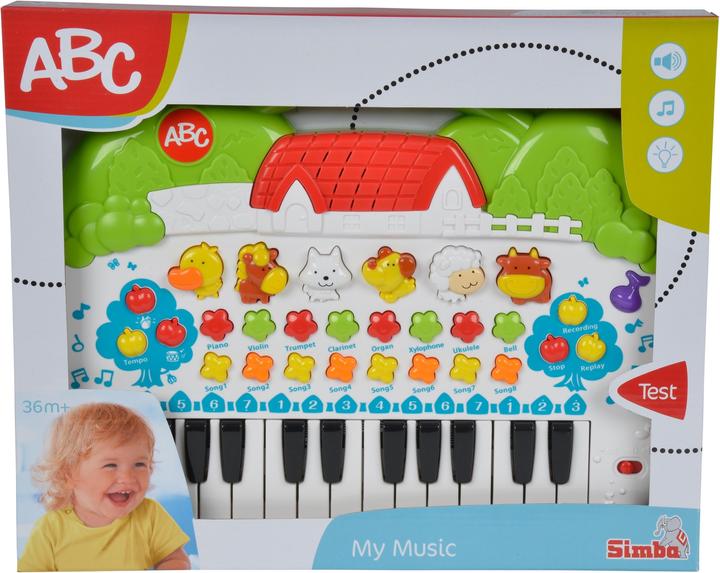 Productafbeelding Simba ABC Dieren Toetsenbord (Engels)