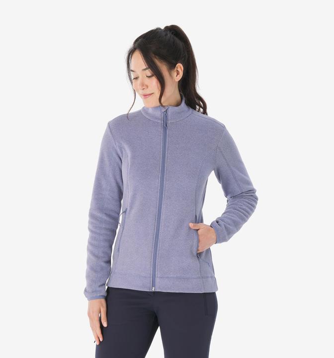 Produktbild Quechua Fleece Damen Wanderjacke mit durchgehendem Reissverschluss (M)