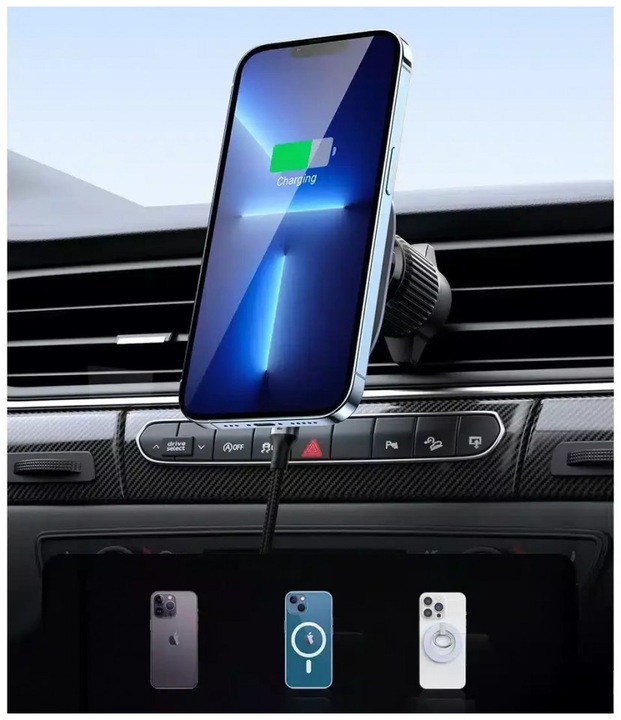 Image du produit Ugreen MagSafe Car charger 2-in-1