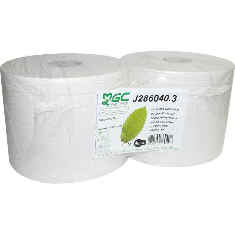 Minerva Oil Papier Handtuchrolle, Haushaltspapier, Weiss