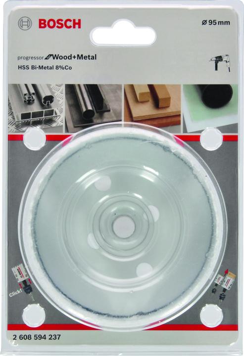 Produktbild Bosch Professional Zubehör Lochsäge Progressor for Wood and Metal, 95 mm (95 Millimeter)