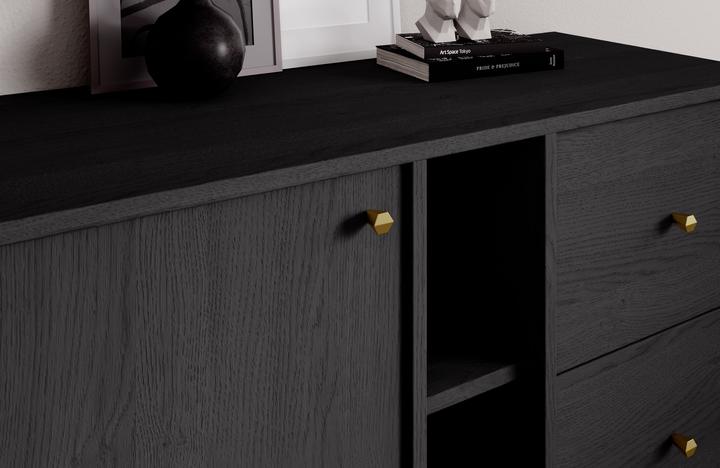 Produktbild ADRK Furniture Tili 1D 3S 3P Kommode (100.50 x 40.80 x 95 cm)