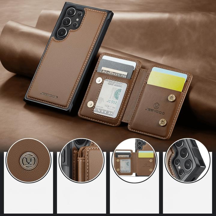 Produktbild Cover-Discount 2-in-1 Backcover mit Kreditkarten-Etui (Samsung Galaxy S24 Ultra)