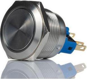 Produktbild RS PRO Switch Pushbutton Stainless Momentary
