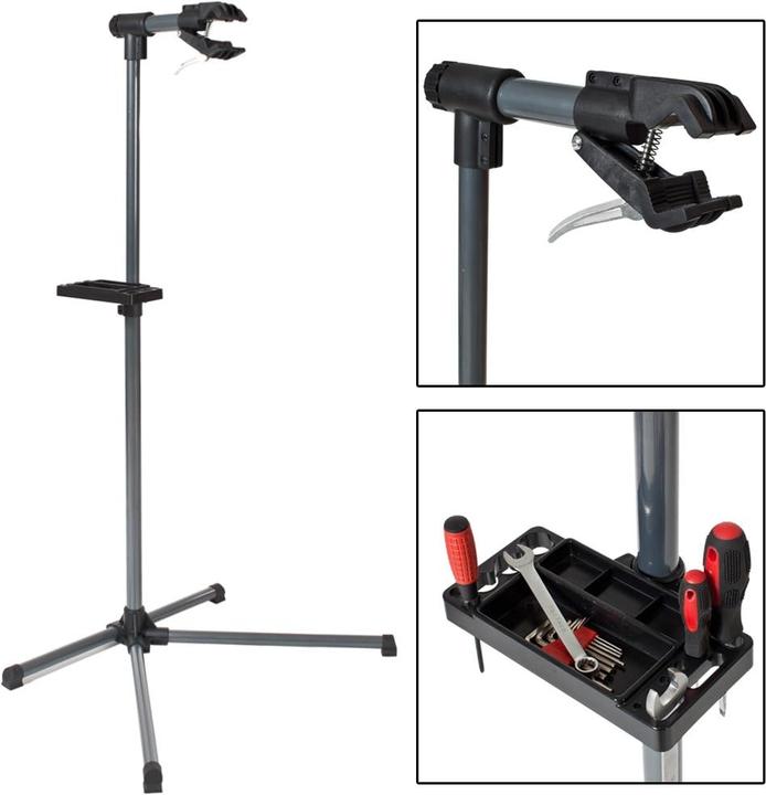 Actual product image tectake Bicycle mounting stand