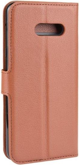 Actual product image MU Classic Litchi Leather Bookcover Series (G8X ThinQ)