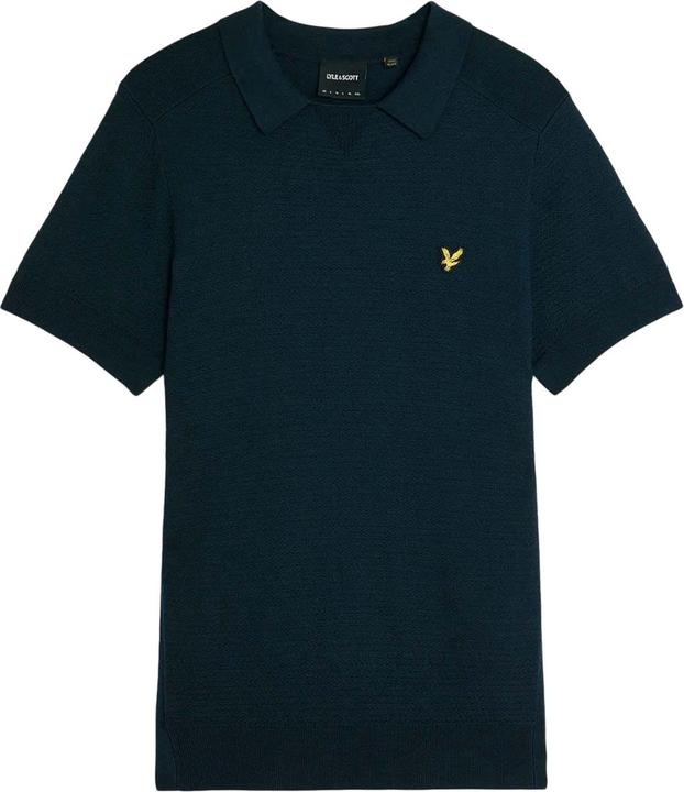 Produktbild Lyle and Scott Poloshirt Jerseyware Fischgrätmuster (L)