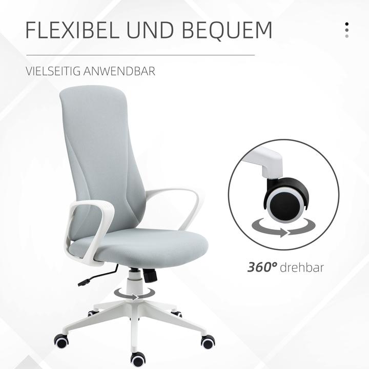 Produktbild Vinsetto Bürostuhl mit Wippfunktion